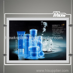 Ultra Thin Acylic Led light Box with Etched Logo