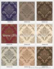 fashion vinyl waterproof Damask wallpaper