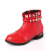 Girls zipper ankle boots