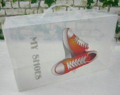 Clear Plastic Shoe Container for Shoes Closet Organization