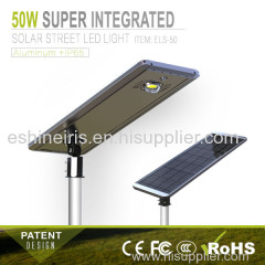 30W Ultra Thin Design Integrated Solar Led Street Light