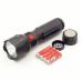 4 AAA Battery Powered led Work Light 3W COB LED retractable flashlight