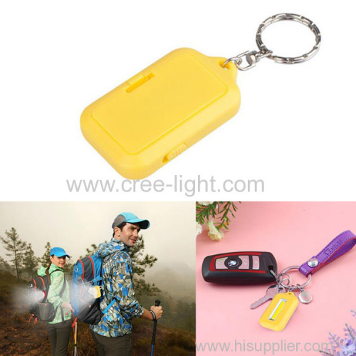 2018 new mini gift led cob keychain for promotion