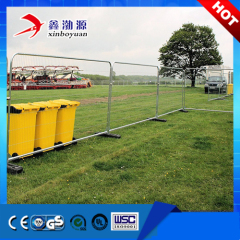 Hot galvanized Crowd control barrier /Movable Road Fencefor Australia