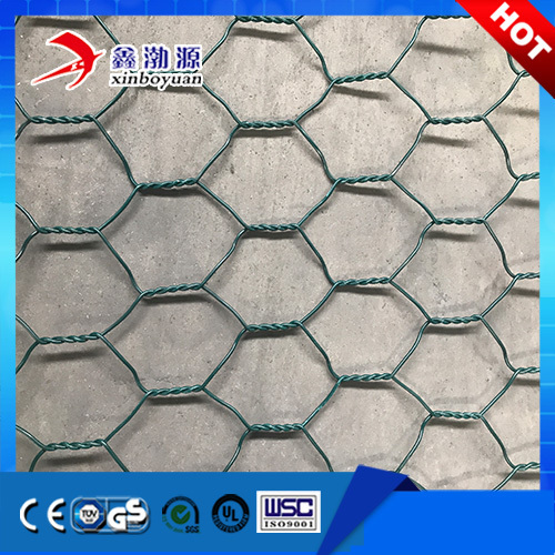 High quality PE/PVC coated gabion box flood protection 2*1*1m gabion basket stone cages for sell