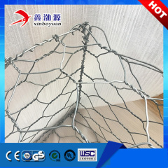 80 x100mm 2*1*1m hot dipped galvanized gabions box gabion baskets wire mesh stone cages