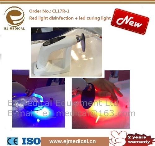 Dental double light led curing light EJ Medical new design