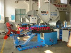 Automatic high speed spiral tubeformer
