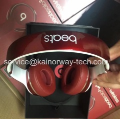 New Beats By Dr.Dre Beats Solo2 Wireless On-Ear Headphones With Bluetooth Luxe Red Special Edition