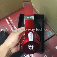 New Beats By Dr.Dre Beats Solo2 Wireless On-Ear Headphones With Bluetooth Luxe Red Special Edition