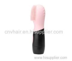Pink CNV Electric Ultrasonic Face Cleansing Facial Brush Silicone Facial Brush Cleanser and Massager - Waterproof Vibr