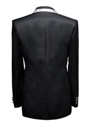 Men's Suits Slim Fit White Or Black Jacket 1 Piece