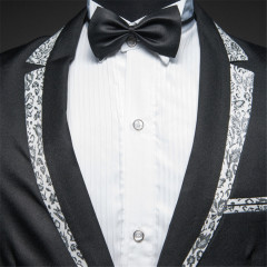 Men's Suits Slim Fit White Or Black Jacket 1 Piece