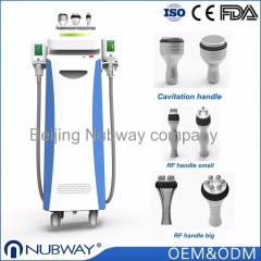 5 treatment handles cryolipolysis cool tech fat freezing slimming machine