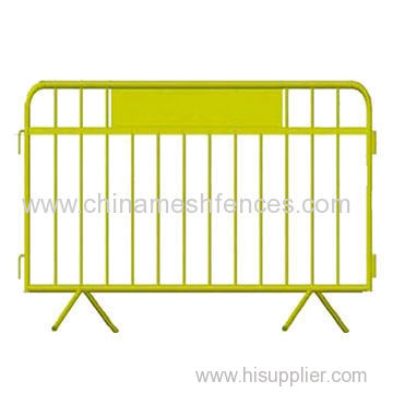 Factory bottom price traffic Steel barriers galvanized temporary construction fence