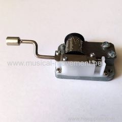 Crank Operated Music Box Plastic Holder