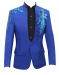 Men's Suit Tuxedos Smoking Suits 1-piece suit jacket with Embroidery