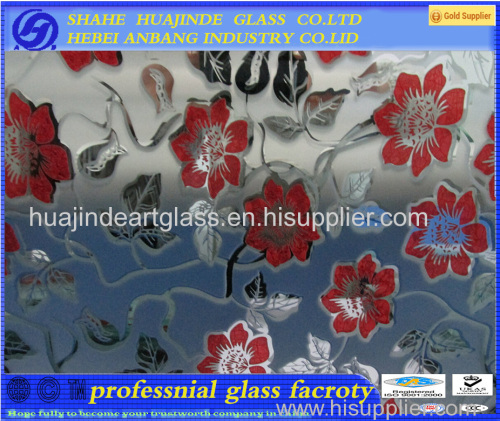 ice flower decorative glass