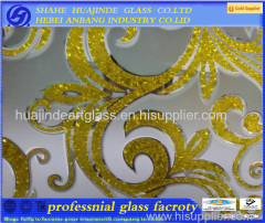 ice flower decorative glass shahe decorative glass