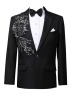 Men's Suit Jacket Tuxedos Smoking Suits suit jacket with Embroidery