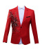 Men's Suit Jacket Tuxedos Smoking Suits suit jacket with Embroidery