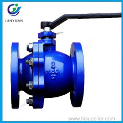 cast iron flange floating water ball valve