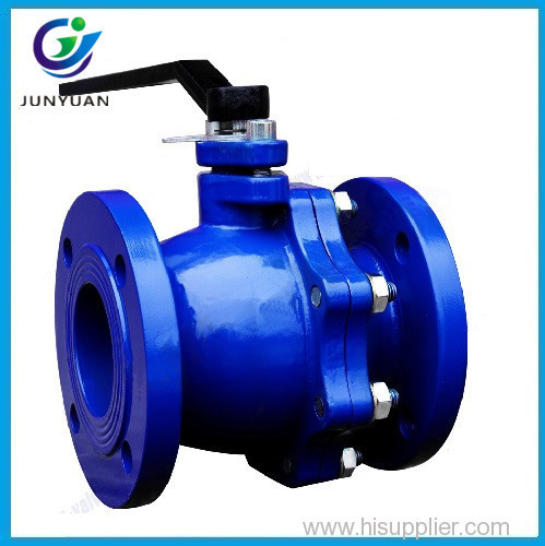cast iron flange floating water ball valve