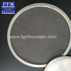200 micron Stainless Steel Mesh Disc