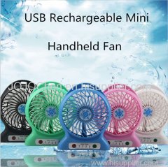 Portable rechargeable mini cooling fan usb small fan