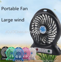 Portable rechargeable mini cooling fan usb small fan