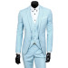 Men's Suits Simple Slim Fit Casual Suit 3 piece