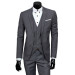 Men Suits Simple Slim Fit Suits Casual Suit