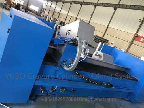 Sand Paper Chrome Polishing Machine to Gravure Roller Printing Cylinder