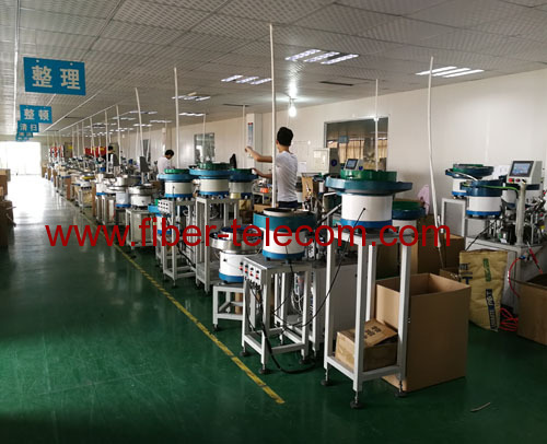 Auto-production line for Fiber Optic Adaptors