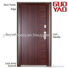 Main Entrance Exterior Cheap Security Door