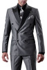 Double Button Casual Retro Men's Suits