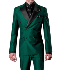 Double Button Casual Retro Men's Suits