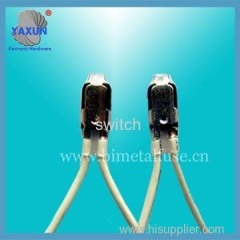 Motor temperature control switch