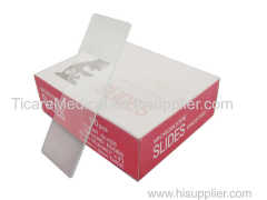 Disposable Frosted Plain Microscope Slides