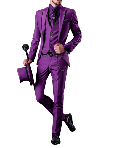 Slim fit suits men's suits casual party suit evening suits