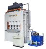 China manufacturer DP 900T 4*8 inch furniture short cycle melamine laminating hot press machine