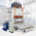 China manufacturer DP 900T 4*8 inch furniture short cycle melamine laminating hot press machine