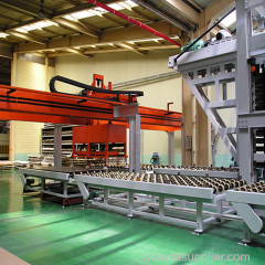 China supplier plywood board formica high pressure laminate press machine