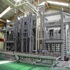 China supplier plywood board formica high pressure laminate press machine