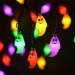 Pumpkin ghost face for halloween festival led string light holiday light