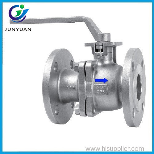 High quality carbon steel full port ansi flanged ball valve