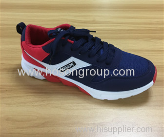 Men casual tie up running shoes