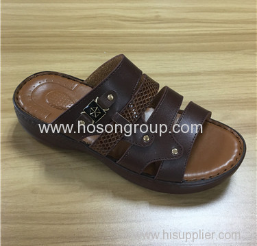 Arab style men beach slippers