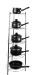 Free Standing Corner Pan Rack Shelf Organizer