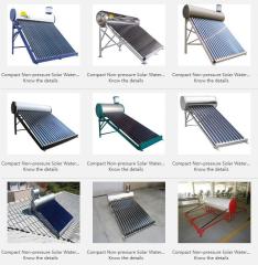 Compact Non-pressure Solar Water Heater